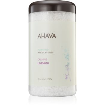 AHAVA Dead Sea Salt Calming Lavender sare de baie cu minerale din Marea Moarta - imagine 2